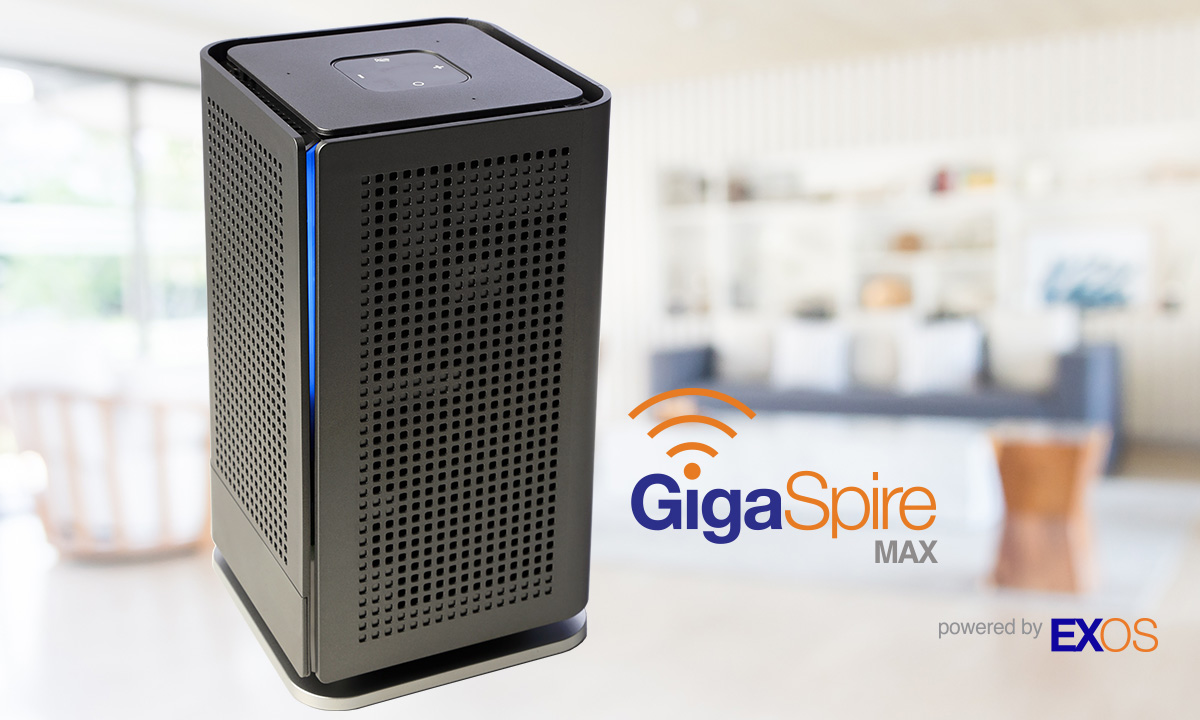 Calix Gigaspire Exos Alexa and Mesh deployed by Pupa Clic Web Mobile